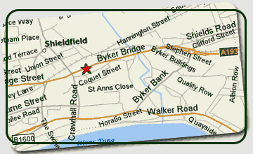 Brough Park Greyhound Stadium map