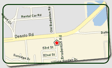 Sarasota Kennel Club map Sarasota Kennel Club map